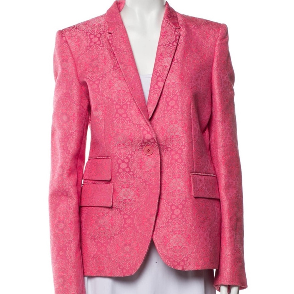 Stella McCartney pink blazer fits size 10
